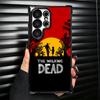 The Walking Deads Plating Phone Case For Samsung Galaxy S24 S25 FE S26 Edge S23 Ultra S22 S21 Plus S20 Anti-Fall Airabag Cover