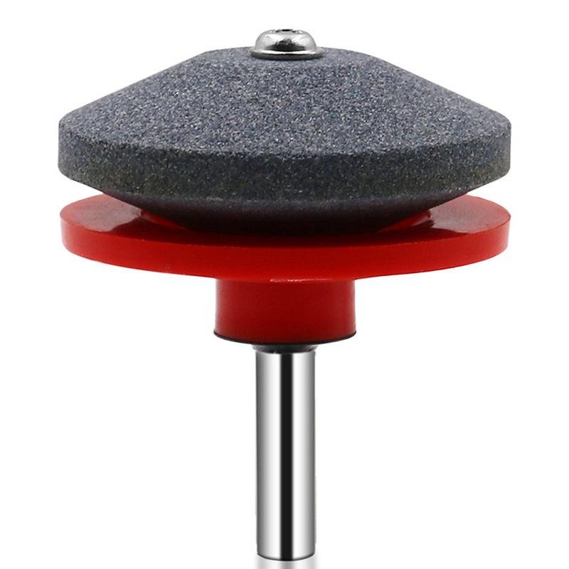 1Pcs Lawn Mower Sharpener Lawnmower Sharpener for Power Hand Drill for Power Hand Drill Knife Sharpening Stone Grindstone