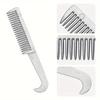 Aluminum Metal Horse Curry Comb Non-Slip Grooming Brush for Pony Coat Cleaning Equestrian Stable Care Supplies