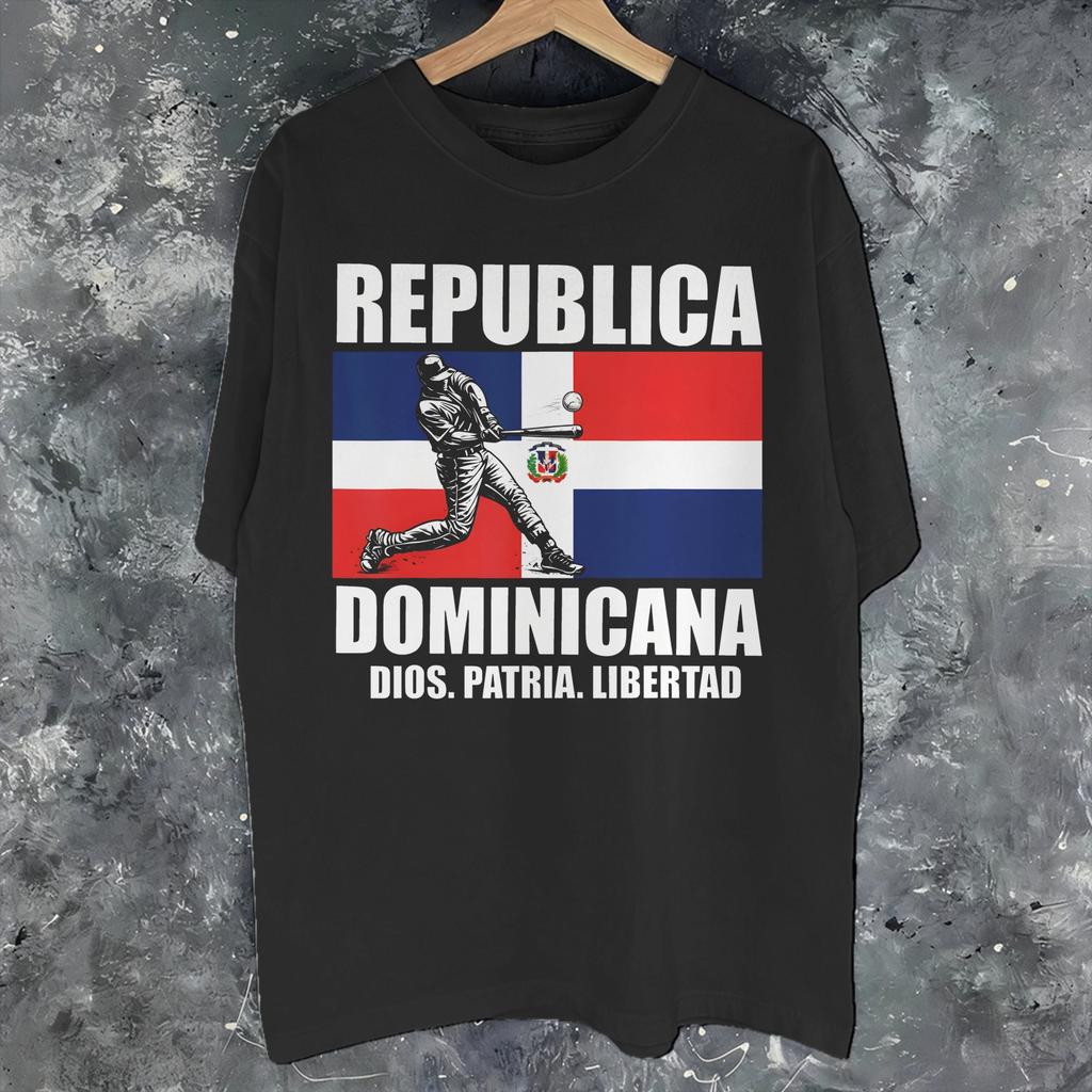 Unisex Women Graphic Print Dominican Republic  Tee T Shirt Pure Cotton  Tshirts Clothes