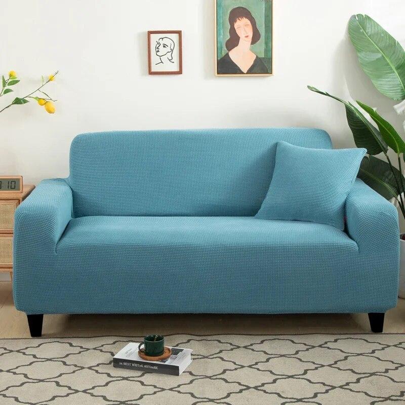 Copridivano Jacquard Elasticizzato Copridivano per Soggiorno Copridivano Regolabile Divano ad Angolo Forma L Decorazione Casa Rimovibile 1/2/3/4 Posti