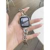 Metallic Chain Strap for Apple Watch Band 45mm 41 49 38 40 44 46 42mm Watchband for IWatch Series 4 5 6 7 8 se 9 10 11 12 Ultra 3