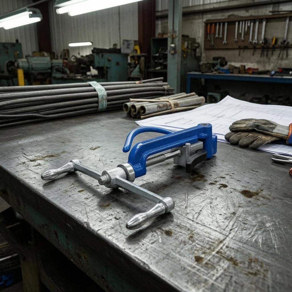 Screw Strapping Tool Threaded Mechanism Tie Band Tensioner HandOperated Manual Tightening