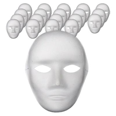 Livingda stellt Masken her, menschliche Gesichter, 20 Stück, koreanisches Spielzeugzubehör