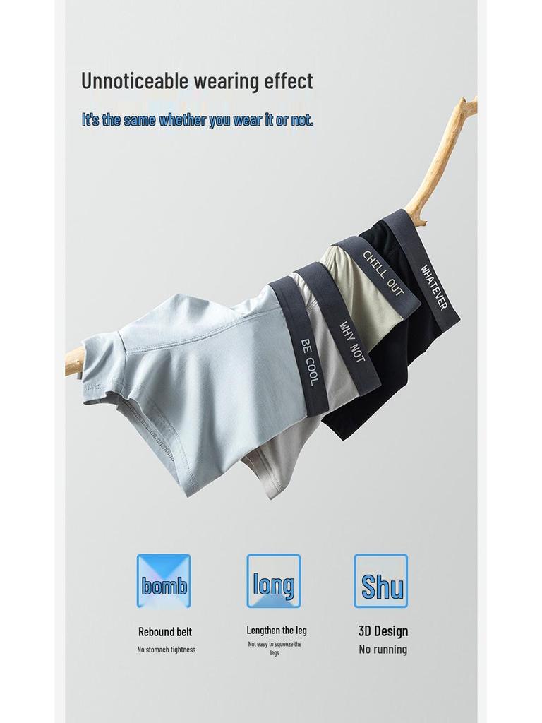 Modal Herren Antibakteriell Schnelltrocknend Sport Boxershorts - Sommer Atmungsaktiv, Große Größe