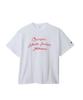 Casual Short Sleeve USA Garment Relax Graphic Logo Crew Men's T-Shirt, White, 100% Cotton, Wash, Fit, Print, Neck, C3-B327