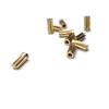 0,5M 6T Kobbertandhjul 1,18mm/1,98mm Hul Diameter Tykkelse 4mm/10mm (Halvt Gear) Gør-det-selv Model