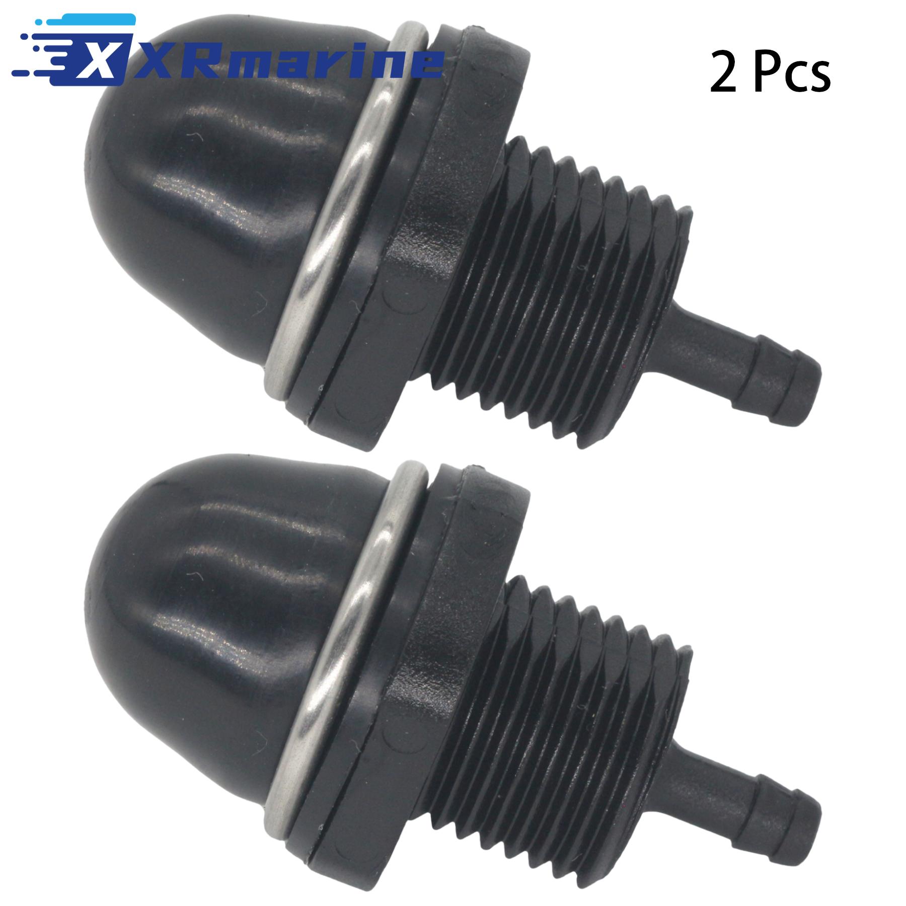 

2 Pcs 895124 for Mercury Fuel Pump Priming Carb 4 Stroke F 8 9.9 10 15 20 HP Outboard Priming Start Pump 2005 2006 2007 2008 2 pcs 895124