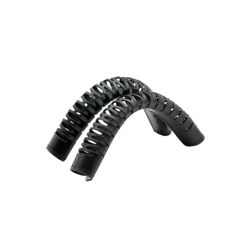 

2 шт. Обмотки для ручок сумок Ширина 2,55 Шкіряний захисний ремінець для ручки сумки для 20 25 30 чорний