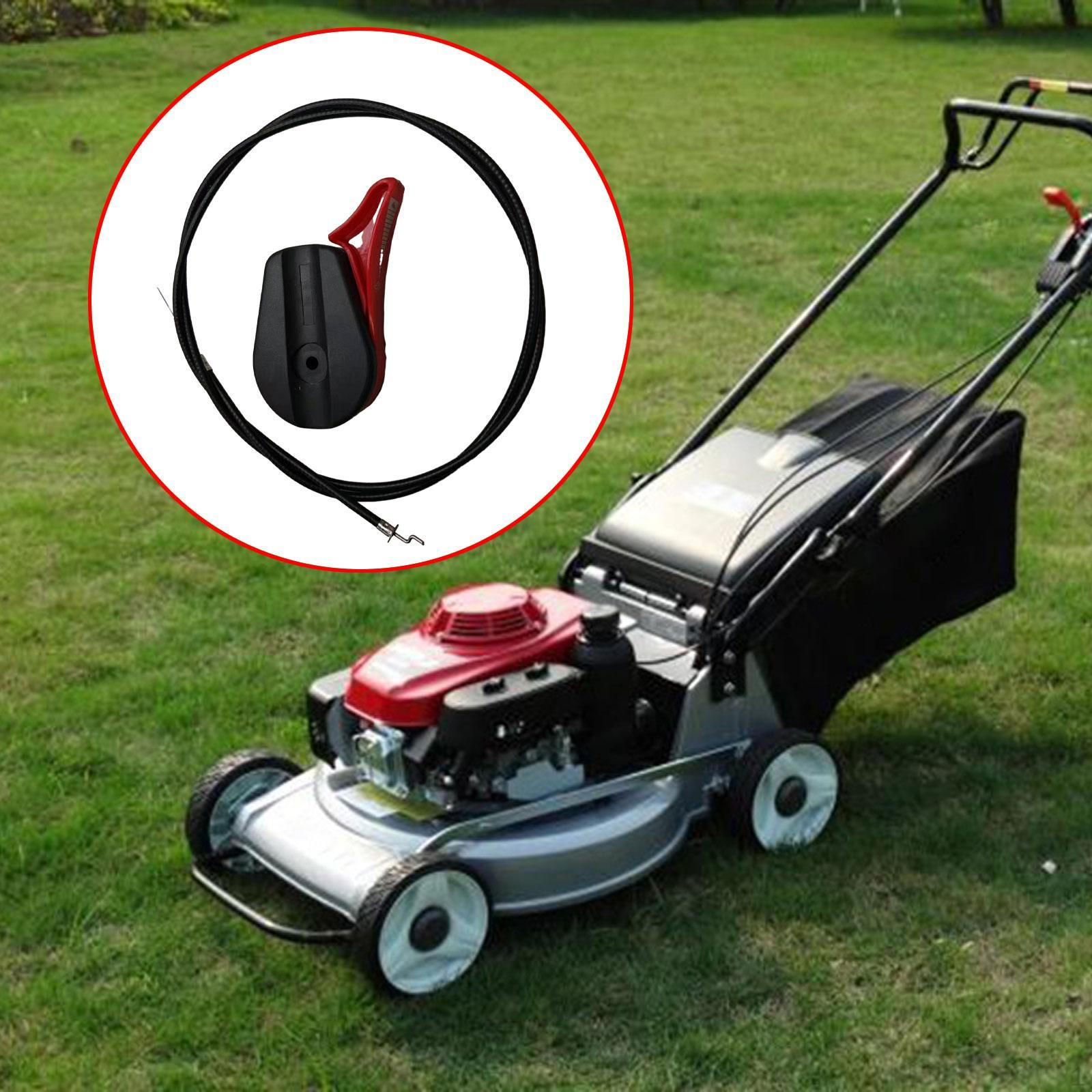 

Газонокосилка - комплект складного троса дроссельной заслонки с рычагом переключения передач Классы дроссельной заслонки для садовых инструментов красный