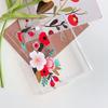 Woman Cute Colorful Flower Phone Case For Samsung Galaxy Z Fold 3 5g Clear Hard Pc Cover For Z Fold3