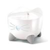 Catit Pixi Brunnen Weiß Leiser Katzen Smart Wasserspender Automatischer Wasserspender mit 1 Wasserenthärtungsfilter 2,5L