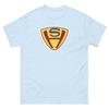 Superhost Cleveland Light Blue Graphic Tee Shirt Unisex Classic Tee