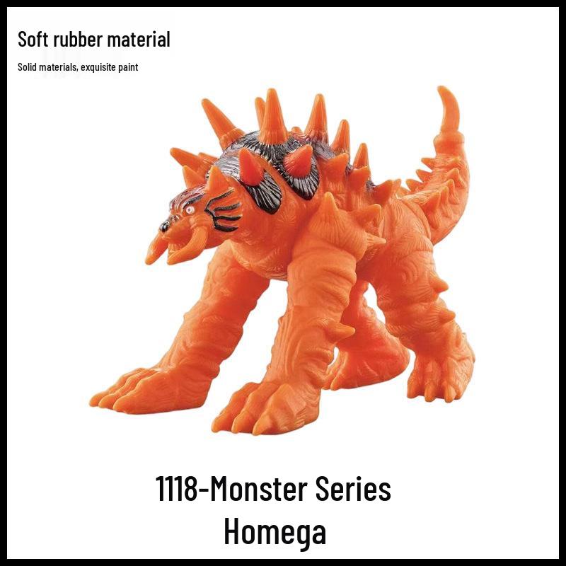 Compact Ultraman Monster Unbreakable Soft Vinyl Toy