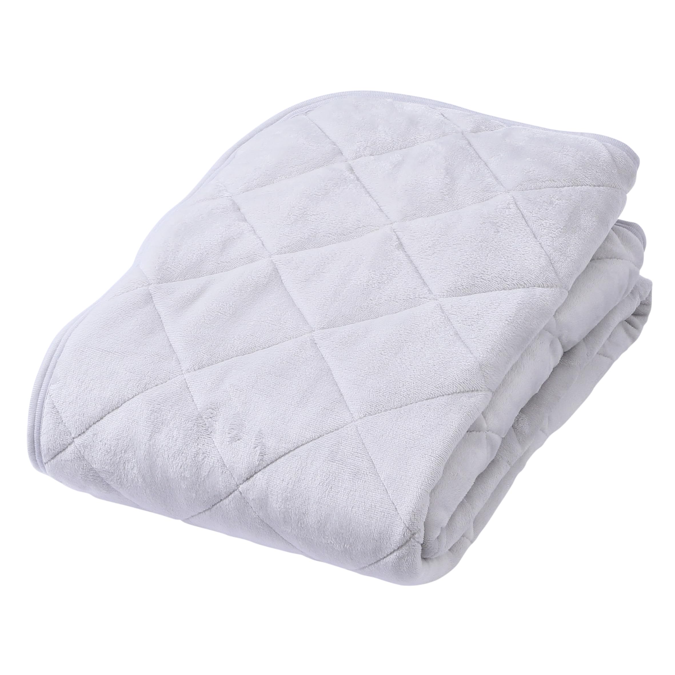 

Nishikawa SEVENDAYS Warm Bed Moisture Absorbing and Heat Perfect for Cold Softly Brushed Gray SV4065 CM04032032 [Nishikawa] Pad, Single, Washable, серый