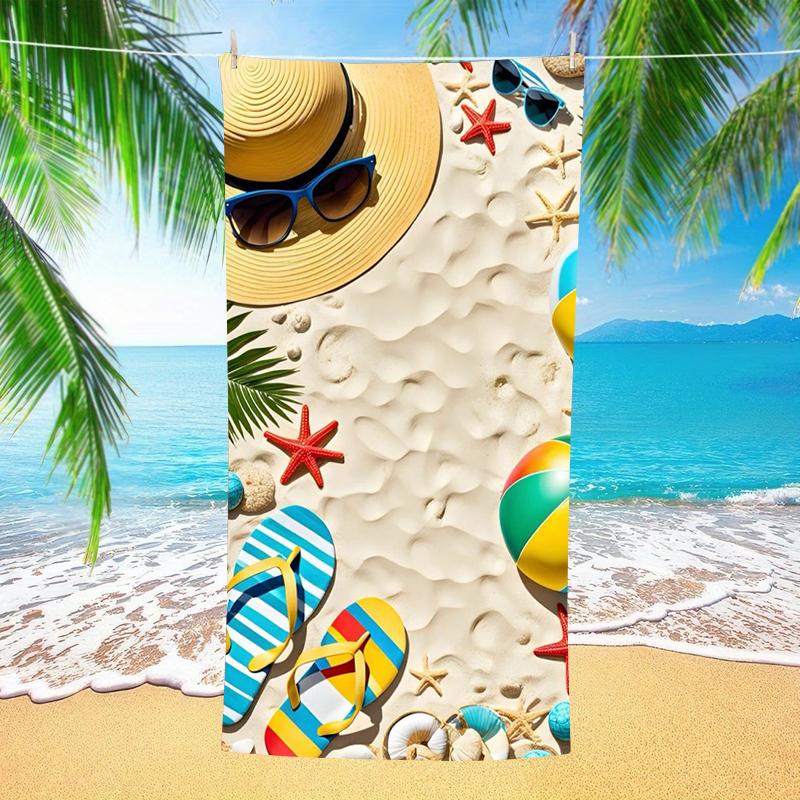 Beach Towel Gift Set Microfiber Quick Dry Sand Free Oversized Lightweight Compact Travel Swim Pool Camping Gym Yoga Summer