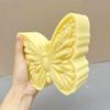 10-16cm Large Butterfly carving pattern cylindrical candle silicone mold butterfly shape candle mold butterfly ball resein mold
