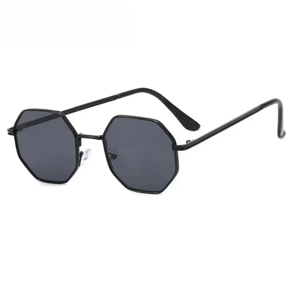 Fashion Retro Sunglasses Classic Metal Polygonal Sunglasses Sunglasses Octagon Glasses Fashion Retro Sunglasses Classic Metal Po