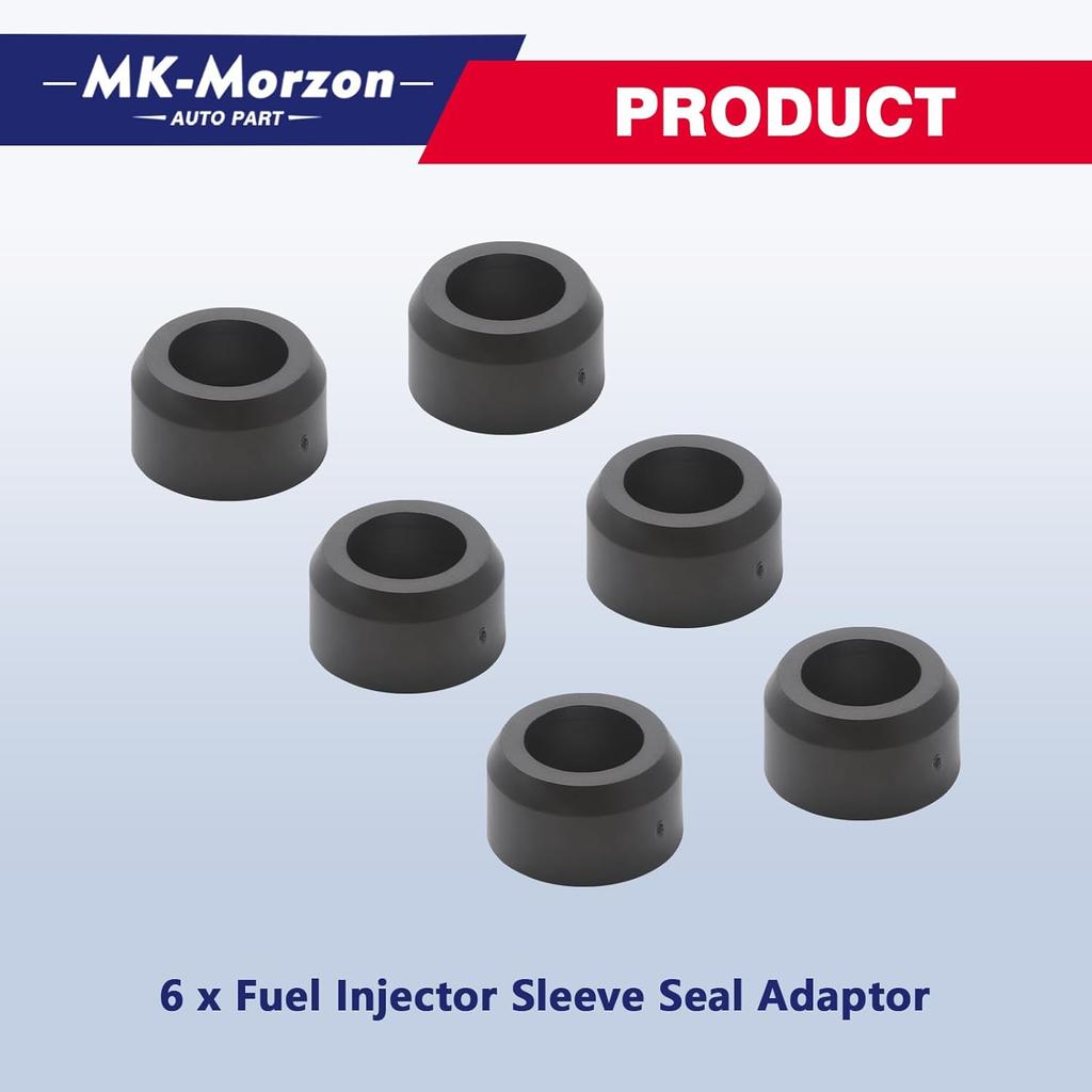 926-028 Fuel Injector Sleeve Seal Adaptor Kit Compatible with Ford Explorer Sport Trac Mustang Ranger Mercury Mountaineer V6 4.0L Engine Replace#