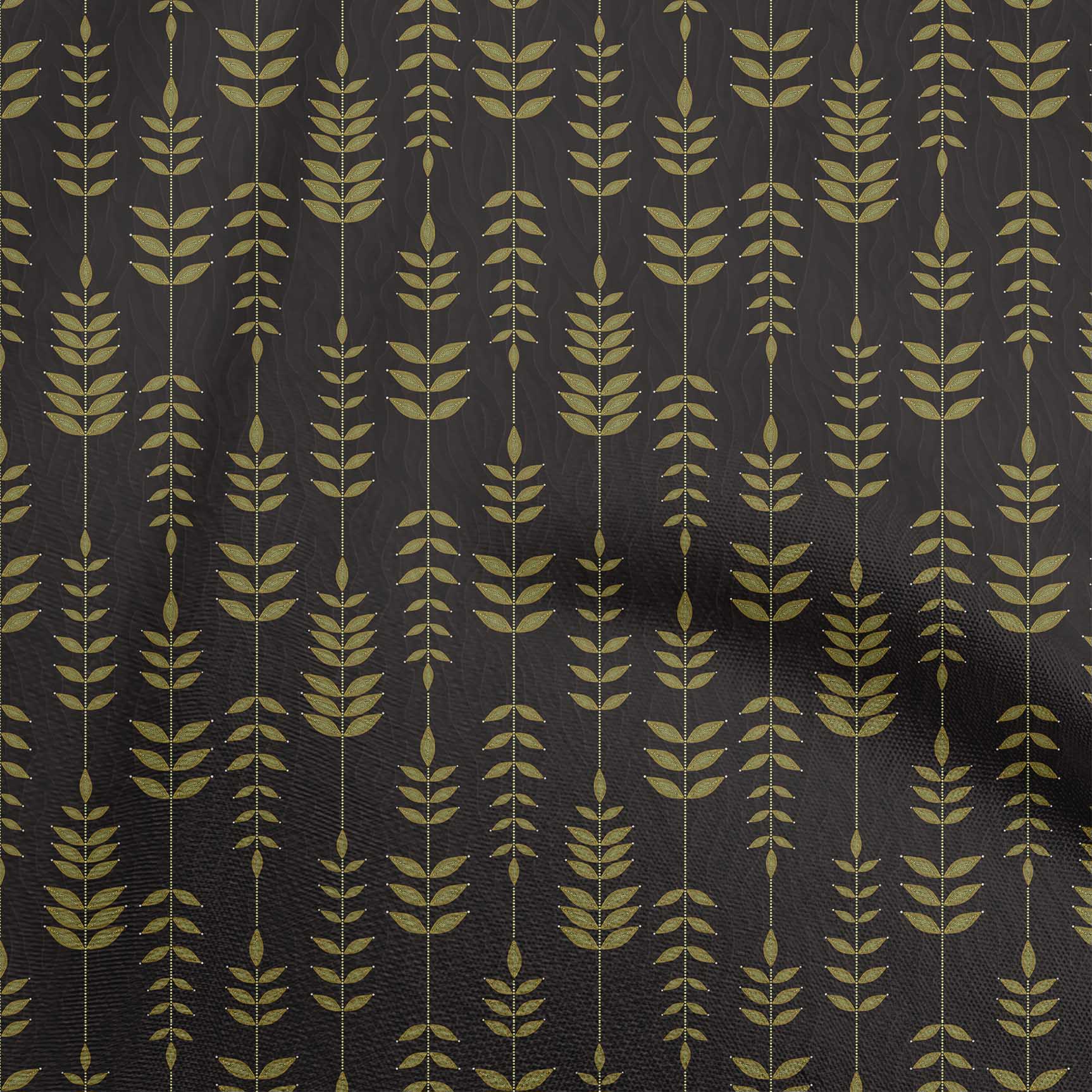 

oneOone Cotton Flex Green Fabric Dotted Floral Quilting Supplies Print Sewing Fabric By The Yard 40 Inch 42 Inch Wide - Viscose Chiffon жовтий