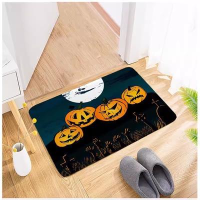 Cartoon Halloween Horror Fußmatte Restauranttür Fußmatte Heimdekoration Türfußmatte Badezimmer Toilette Fußmatte