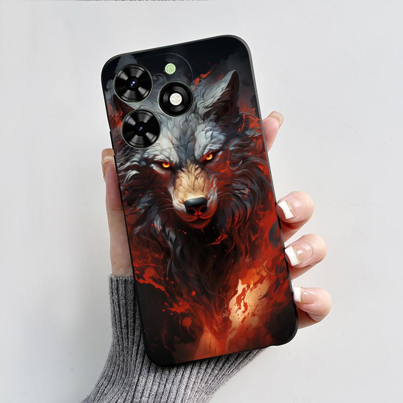 For Tecno Spark Go 2024 Case BG6 Black Myth Wukong Cover Shockproof Soft TPU Phone Case For Tecno Pop 8 Pop8 SparkGo 2024 Shell