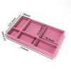 1Pc Jewelry Display Jewelry Storage Tray Jewelry Holder Portable Ring Earrings Necklace Organizer Box