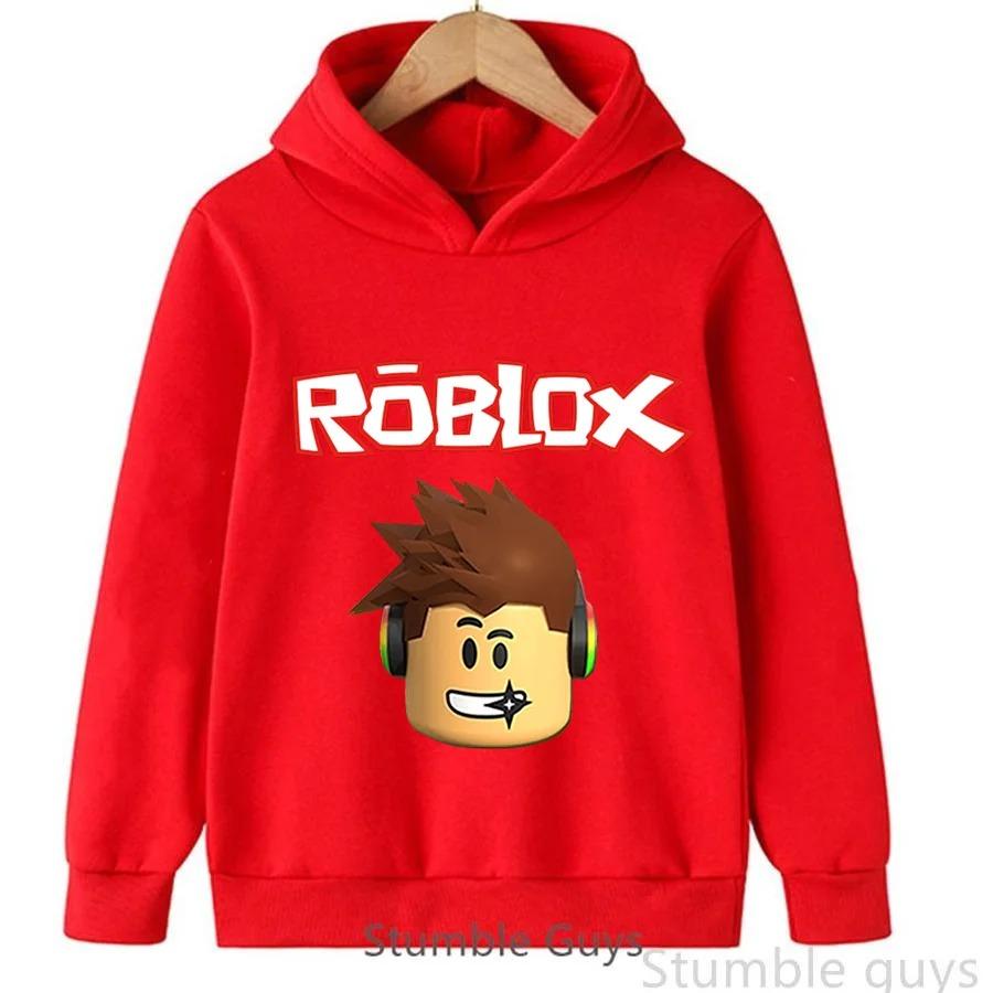 Roblox Kinder Sweatshirt Kapuzenpullover Roblox Welt Print Jungen Mädchen Mode Warme Kleidung