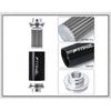 ID:58MM Universal Fuel Filter with Bracket with 2pcs AN6/AN8/AN10 Adaptor Fittings with 100micron Steel Element PQY5573+LS2511