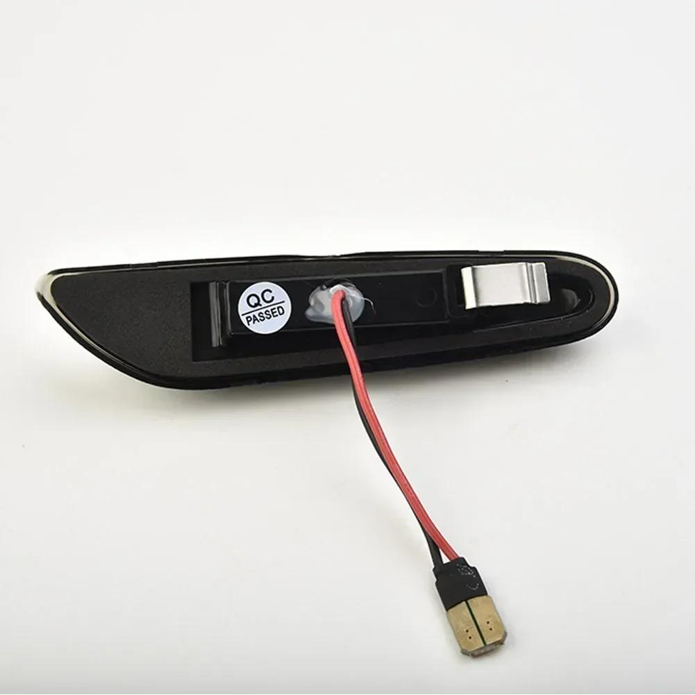 2pcs Car LED Dynamic Side Marker Turn Signal Light Sequential Blinker Light For X3 E60 E46 E90 Waterproof Side Marker Lights