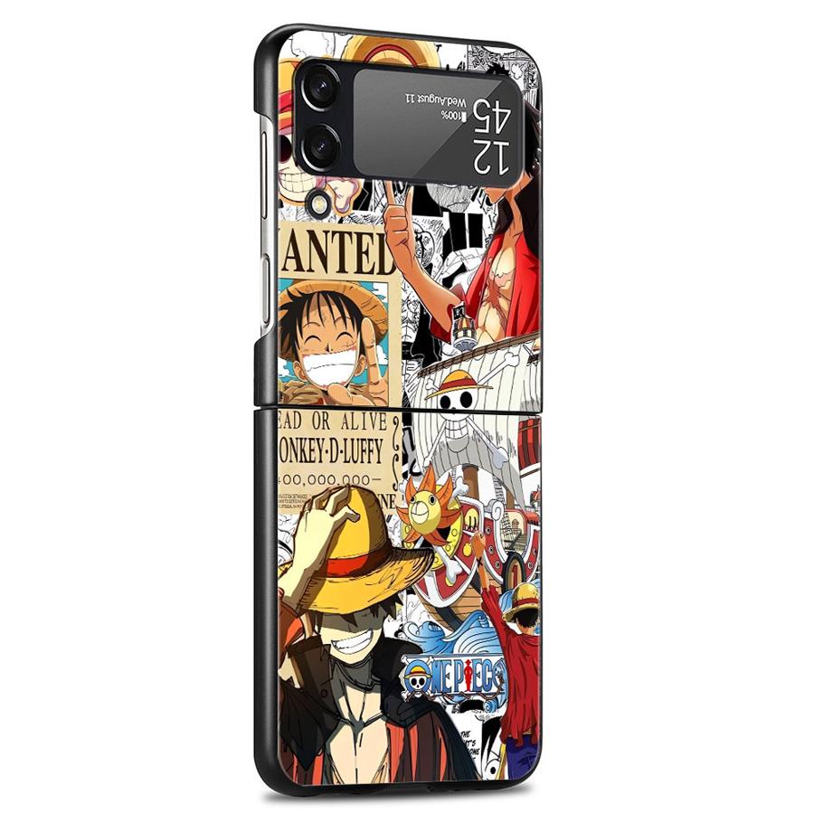 Anime One Pieces Case for Samsung Galaxy Z Flip 5 Z Flip Z Flip 3 Z FLIP 6 Back Cover