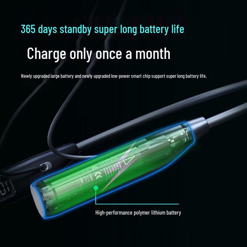 OKES A15 Wireless Neckband Bluetooth Earphones