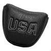 Durable Waterproof PU Golf Mallet Putter Head Cover Headcover Accessories