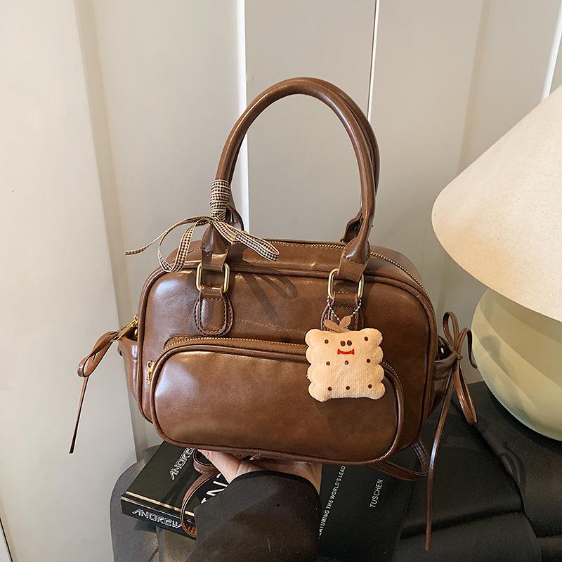 Retro Bag Women's Large Capacity 2025 New Autumn and Winter Casual Shoulder Messenger Tote Bag Multi-functional Backpack