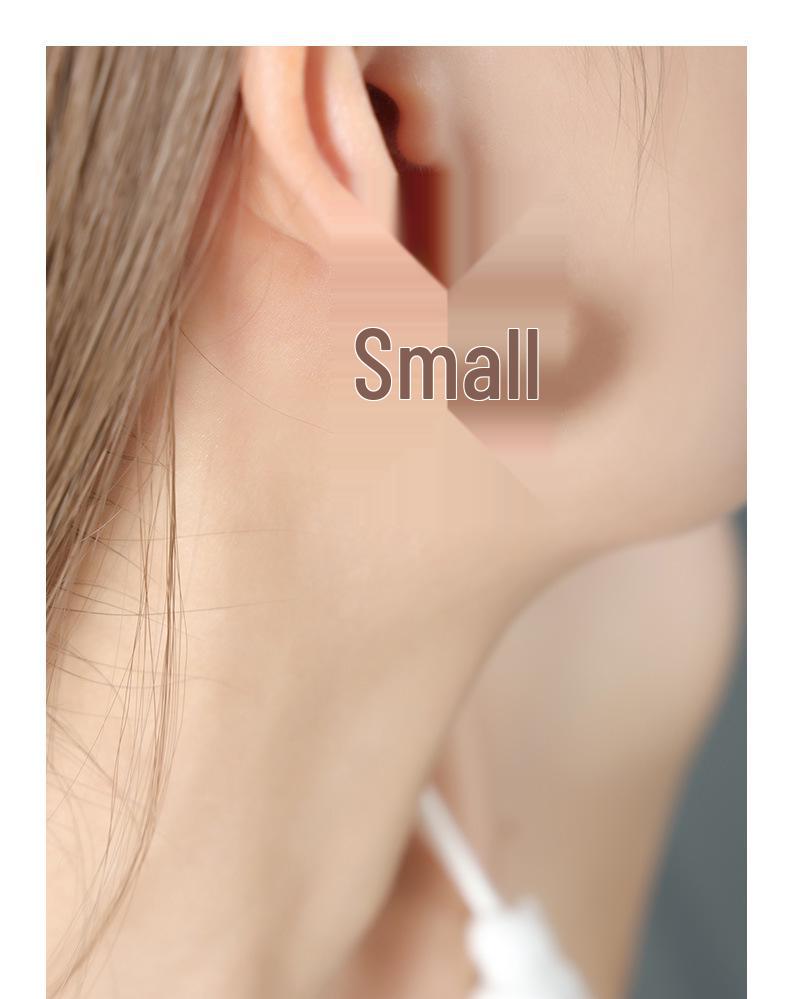 Francuskie Retro Metalowe Tytanowa Stal Nieblaknące Nausznice - Eleganckie, Lekkie Kolczyki dla Kobiet.