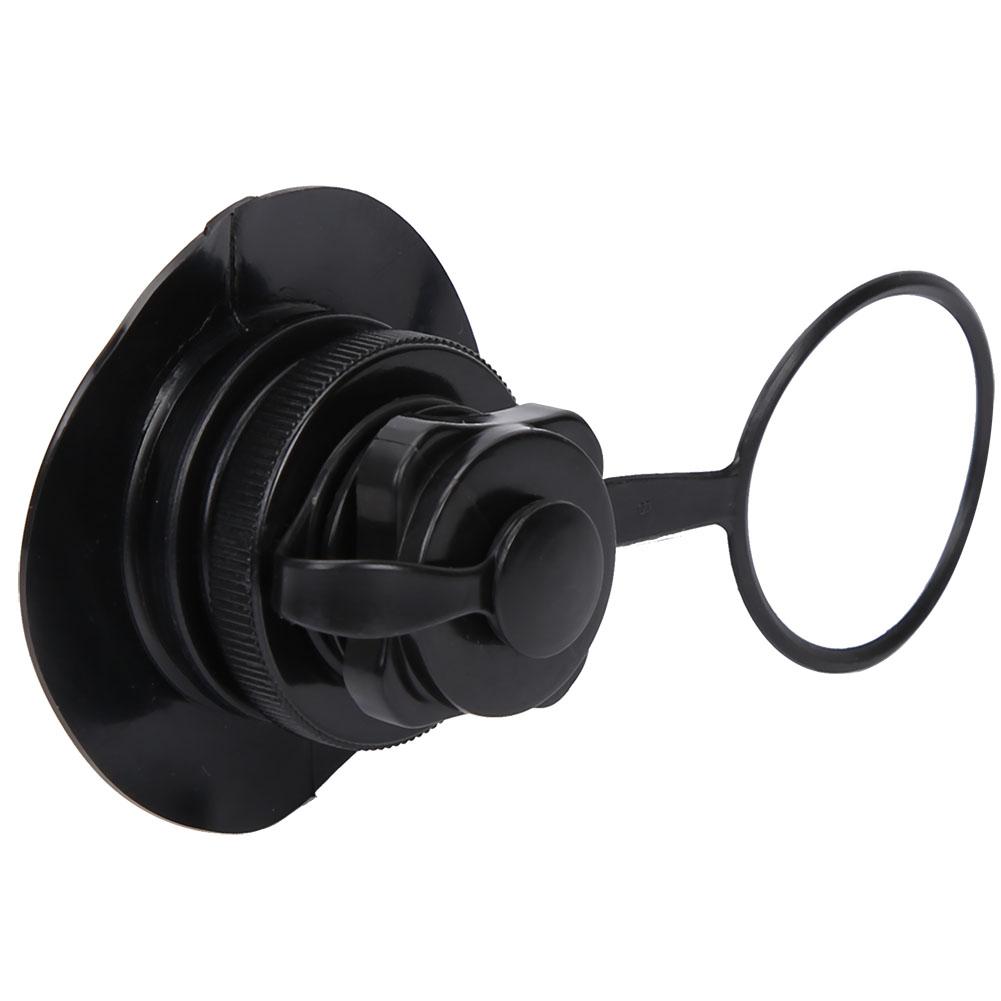 TPU Nozzle Octagonal Valve Inflatable Kayak Boat Valve Nozzle Base PVC Black