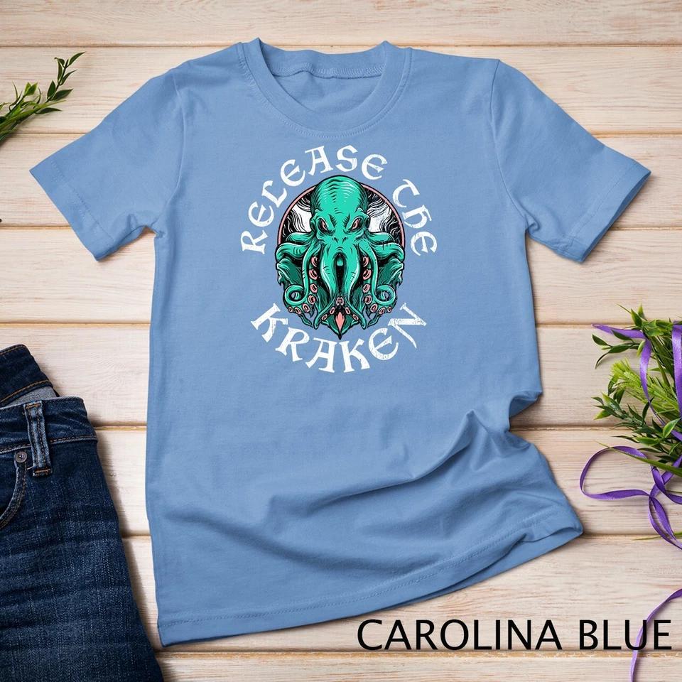 Release The Kraken Unisex T-shirt 3 S