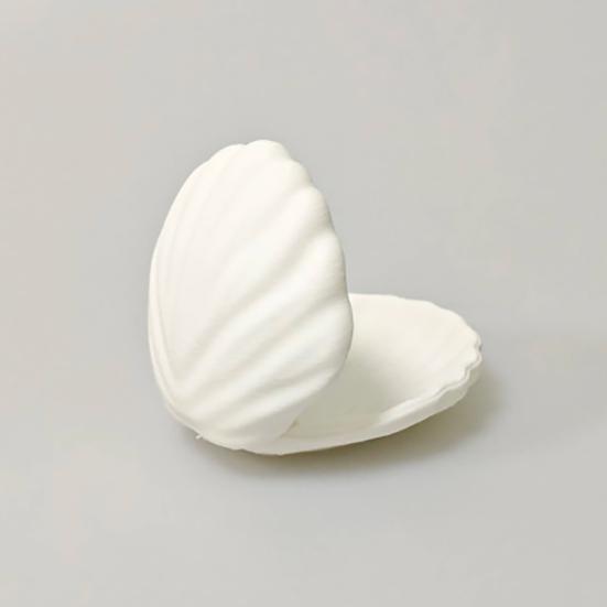 Elegant Jewelry Storage Tray Shell Shape Ring Dish, 3D Printed Organizer Tray, With Lid Small Decorative Trinket Holder for Earrings Necklaces