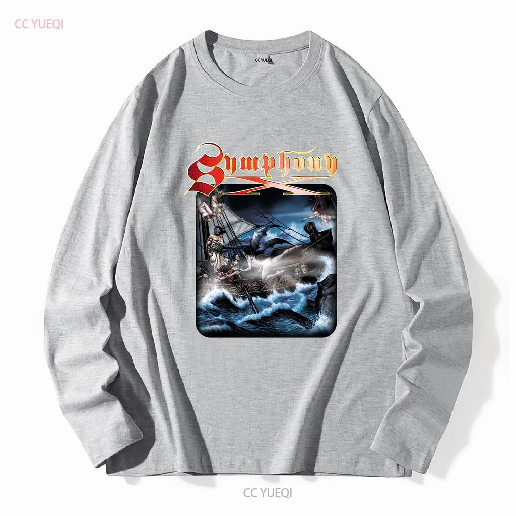 Vintage 2005 Symphony X T Shirt Large Gigantour Vintage Washed Unisex Fashion Streetwear Homme Versatile Casual Stretched