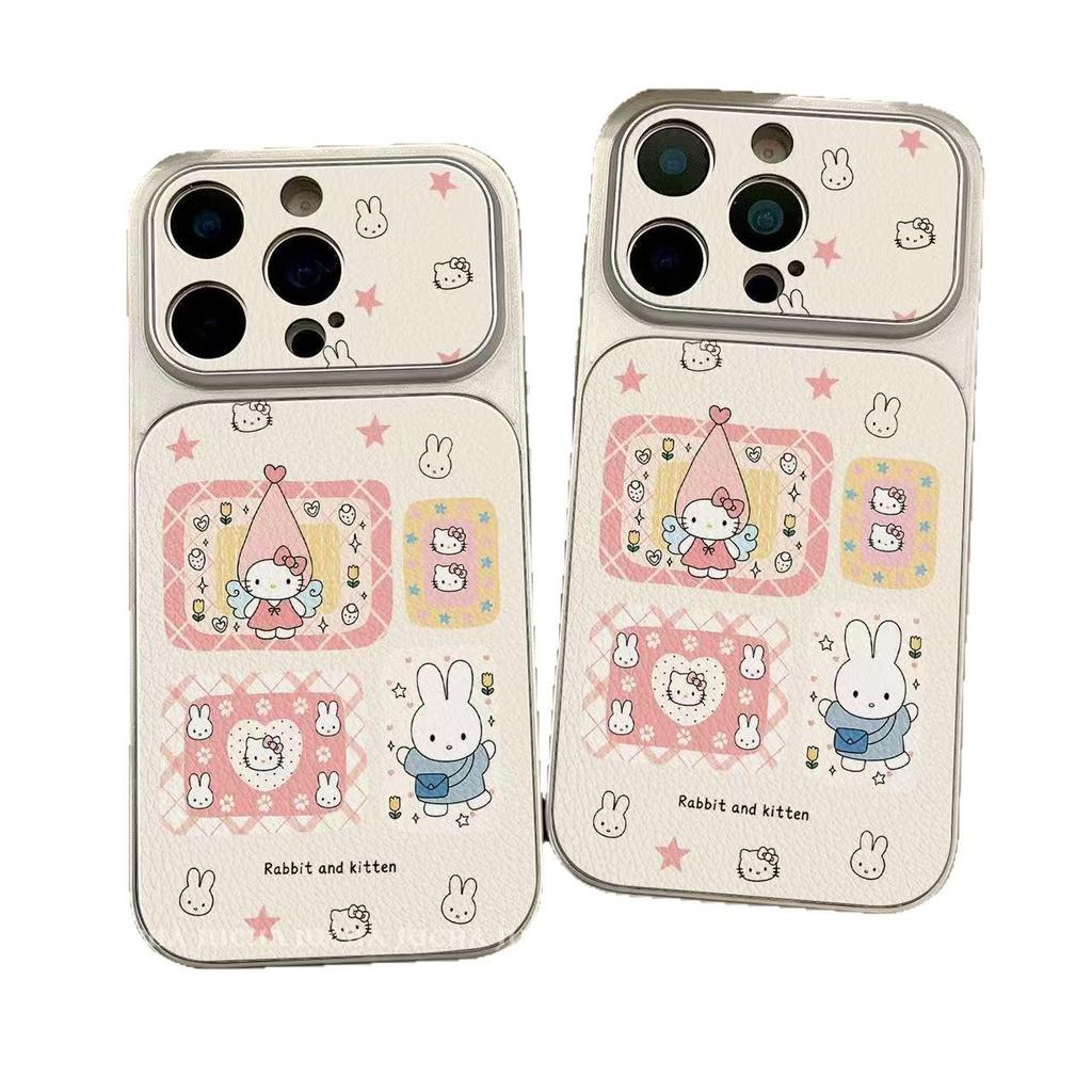 Miffy Rabbit KT Compatible iPhone Case: Full Coverage for 17, 16 Pro Max, 15, 14, 13, and 12 – Stylish Design for Women