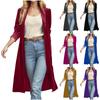 Women's Loose Fashionable All-match Gold Velvet Solid Color Long Sleeve Top Casual Jacket