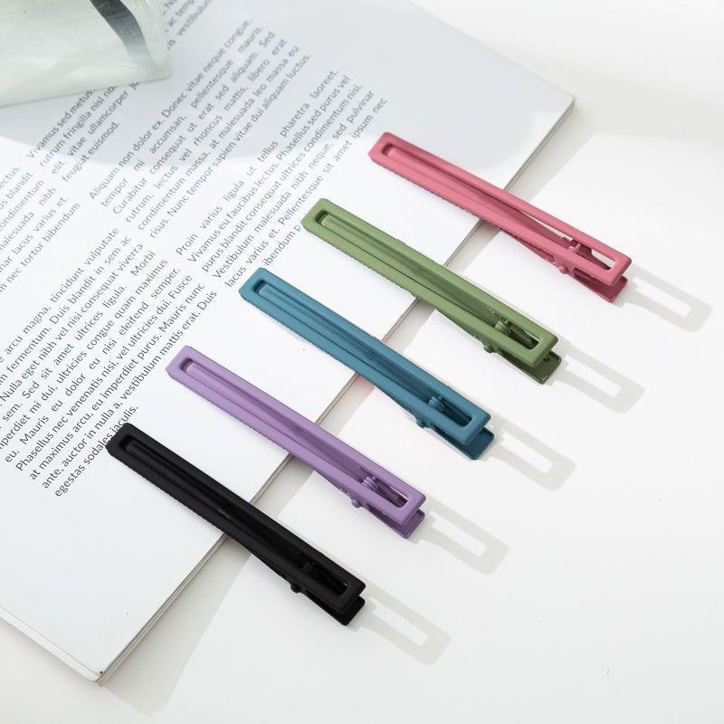 Clipsuri de păr mate Spot Morandi: Clipsuri Duckbill și agrafe Bobby pentru fete în culori macaron