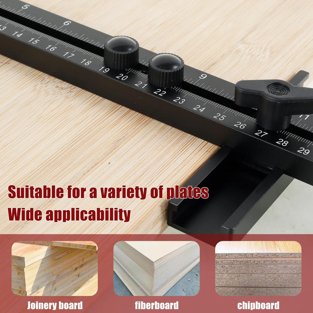 Aluminum Alloy Router Milling Groove Bracket Adjustable Woodworking Router Circle Jig for Trimming Machine