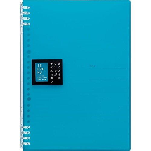 

Kingjim 9855TTE Блокнот Miss на кільцях, Тефлін, B5, Світло-блакитний