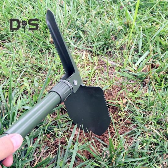 Klappspaten, multifunktionale Militärschaufel mit Aufbewahrungstasche, Outdoor-Überlebensschaufel, taktische Schaufel zum Wandern, Camping und Gartengebrauch