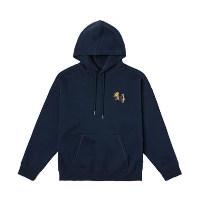 Vans SS25 Comfortable Versatile Hoodie Unisex Hoodies Dark-Blue VN000NEBLKZ