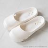 Oka Care Mule Bath Large Slippers, White,