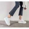 Fashion Shoes Women High Top Sneakers Flat White Shoes Sweet Ladies Height Increasing Shoes 8cm