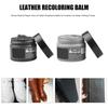Lederreparaturcreme 50ml Autositz Sofa Kratzer-Restaurator 9 Farben Leder-Renovator Farbe Für Schuhe Taschen Auto-Innenraum-Pflege