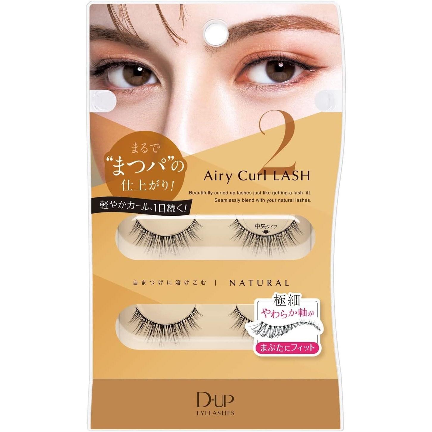 D-Up Airy Curl Lash 02 (2 pairs)